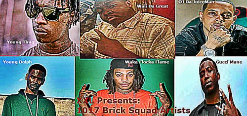 XXL Magazine 1017 Brick Squad Artists in 2013